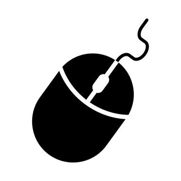 Mouse icon. Vector illustration isolated Stock Illustration