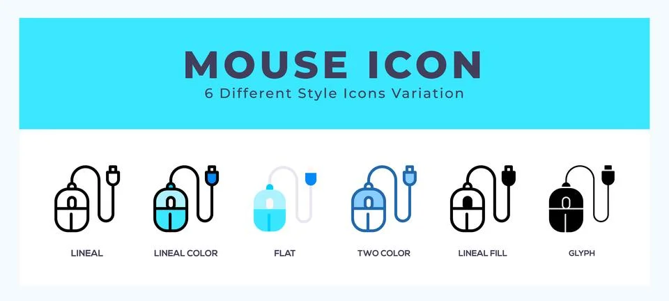 Mouse icon vector for web. and mobile app 스톡 일러스트