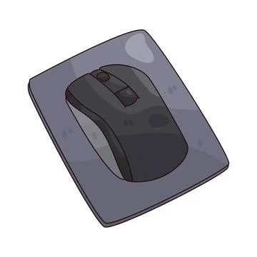 Mouse illustration Stock Illustration