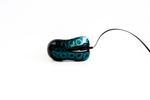 Mouse isolated on white Stock Photos