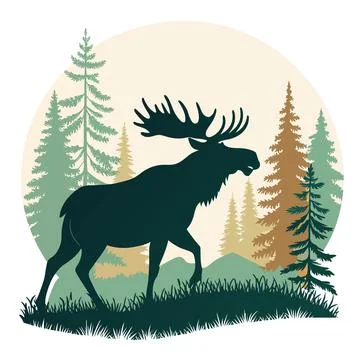 Mouse Logo Simple Flat Design Stock Illustration