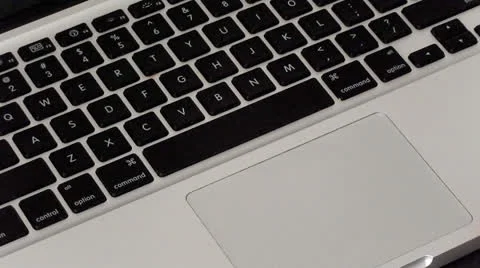 Mouse pad hand keyboard2 Stock Footage 24465907