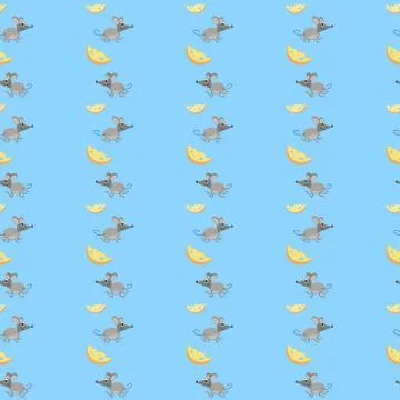 Mouse pattern Stock Illustration
