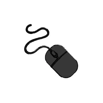 Mouse pc device Stock Illustration