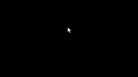 Mouse pointer cursor click press animation on transparent background. Interface 動画素材 342824948