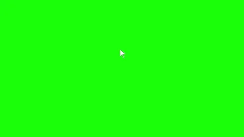 Mouse pointer cursor click press animation on transparent background. Interface 스톡 동영상 342824953