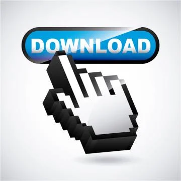 Mouse pointer design, vector illustration eps10 graphic Stock Illustration