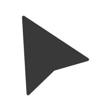 Mouse Pointer Icon Vector 스톡 일러스트