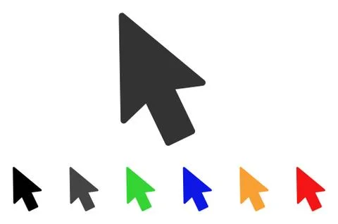 Mouse Pointer Vector Icon イラスト素材