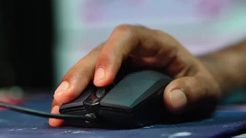 Mouse scrolling from front. Stock Footage 320316277