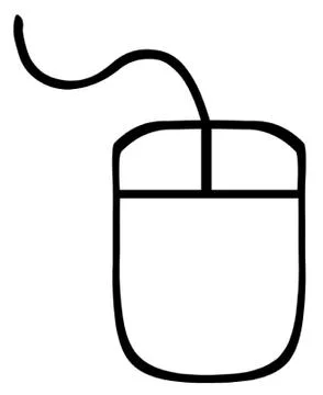 Mouse Symbol Stock Illustration