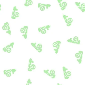 Mouse for test medicaments glyph vector seamless pattern 스톡 일러스트