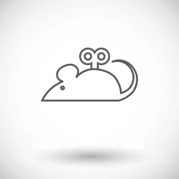 Mouse toy Stock Illustration