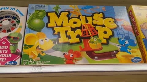 Mouse Trap Board Game Stock Footage 157074763