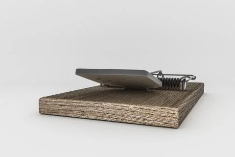 Mouse trap Stock Illustration