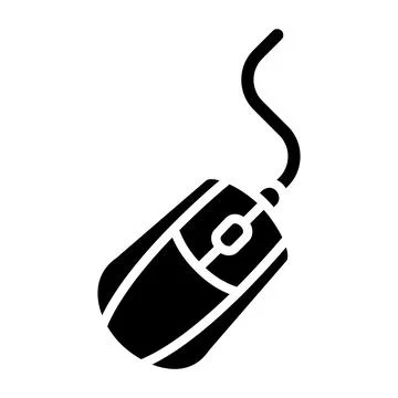 Mouse Vector Icon Design Illustration Stock Illustration