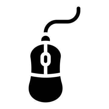 Mouse Vector Icon Design Illustration Stock Illustration