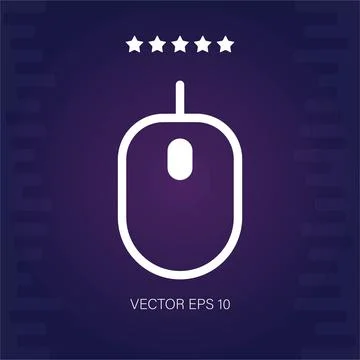 Mouse vector icon 스톡 일러스트