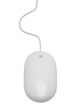 Mouse with a wheel Stock Photos