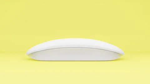 Mouse wireless computer 3D render isolated Stock Photos