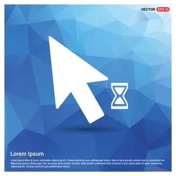 MouseCursor Loading Icon Stock Illustration