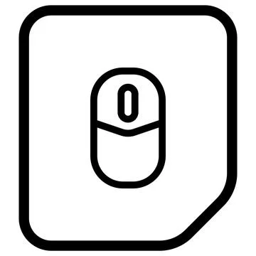 Mousepad icon vector Stock Illustration