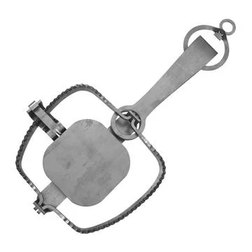 Mousetrap 3D rendering Stock Illustration