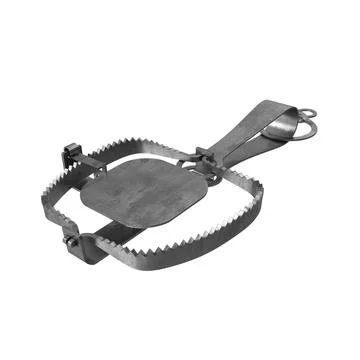 Mousetrap 3D rendering Stock Illustration