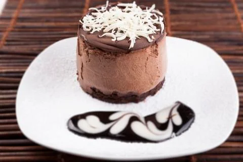 Mousse cake Stock Photos