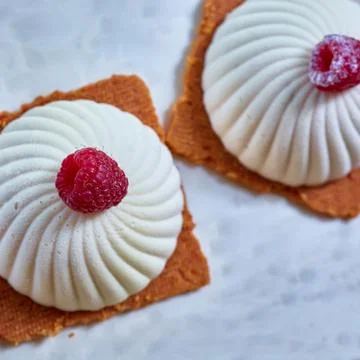 Mousse dessert Stock-Fotos