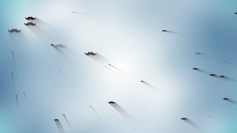Moustache BG 01 Stock-Footage 162577693