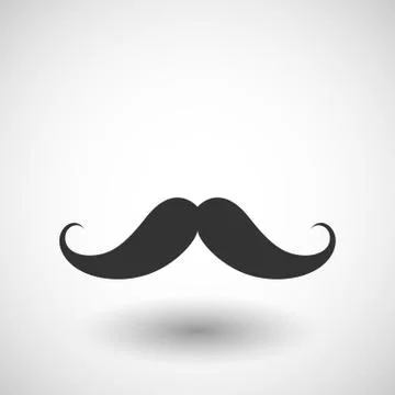 Moustache Ilustração Stock