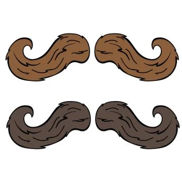 Moustache Stock Illustration