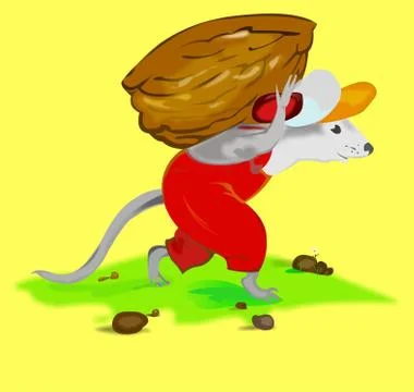 Mousy Stock Illustration