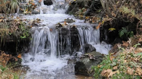Moutain stream2 Stock Footage 1038809