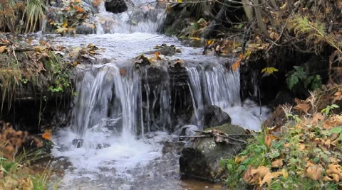 Moutain stream23 Stock Footage 1038952