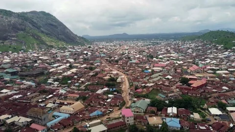 Moutain town 2 Stock Footage 202287051