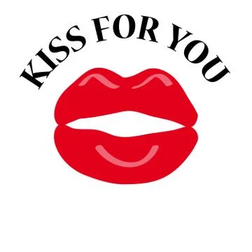 Mouth on white background Stock Illustration