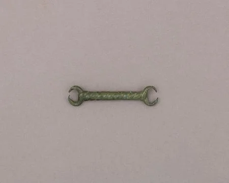 Mouthpiece of a Snaffle Bit 11th-8th century B.C. European The snaffle bit .. Stock Photos