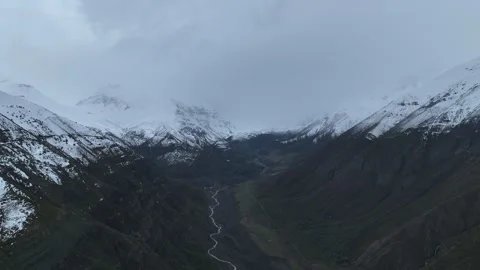 [MOV] Into a Deep Andean Valley With a Silver River Stock Footage 344716474