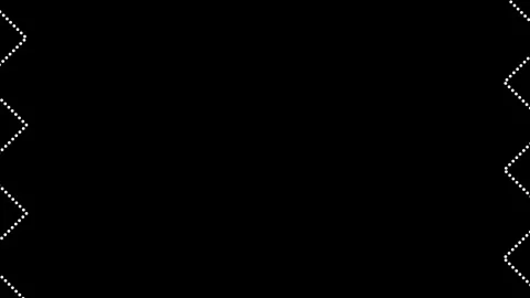 Movable arrow animation on black background Stock Footage 267277270