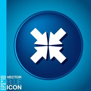 The move arrows Stock Illustration