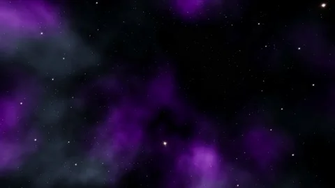Move into Deeper Neon Color Nebula Space Stock Footage 171836076