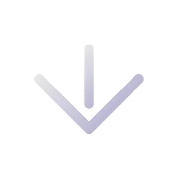 Move downward pixel perfect flat gradient two-color ui icon 스톡 일러스트