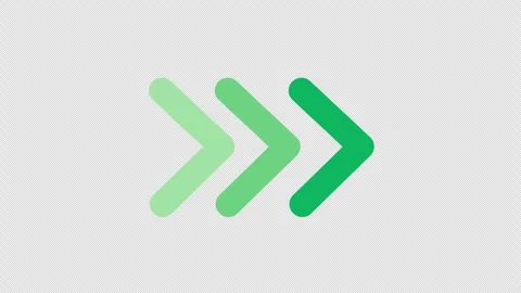 Move forward with powerful directional arrows Stock Footage 330426216