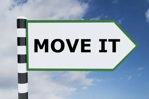 Move it concept Illustration