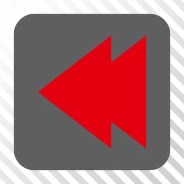 Move Left Rounded Square Button Stock Illustration