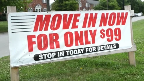 Move In Signage Stock Videos – Royalty-Free HD & 4K Videos