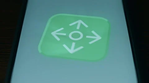 Move option icon, move arrows, presentation Stock Footage 310056567
