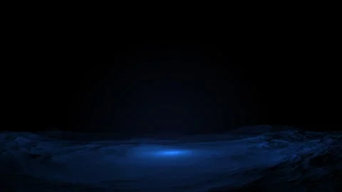 Move through Mountain landscape dark area Stock Footage 268576637